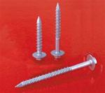 UltraCon Concrete Screws: 1/4 x 1-3/4, Hex Flange Head, Silver Stalgard Finish, Case of 1500