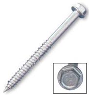 Aggre-gator 300 Series SS Anchors: 1/4 X 2-3/4", Hex Washer Head, One Shipper