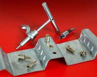 HangerMate LG Anchors for Light-Gage Steel: End-Drilled Head for 3/8" Rod in 18 Ga. Steel, Shipper of 150