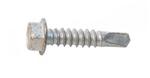 Dril-Flex Structural Self-Drilling Screws: #12-14 x 1, #3 Point, HWH, Box of 500